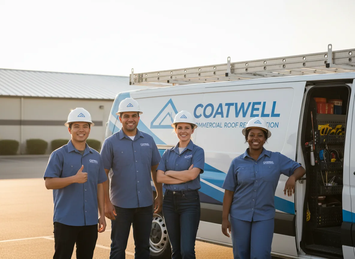 Commercial roof coating company in Griswold, IA